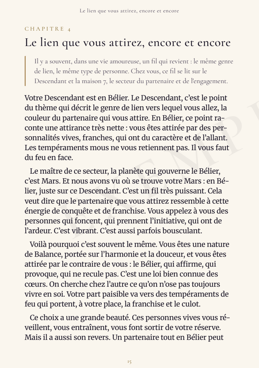 Aperçu : Pourquoi c'est souvent le même genre de lien